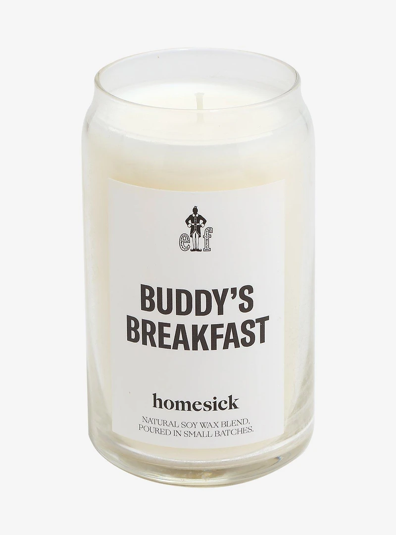 Homesick Elf Buddy's Breakfast Candle