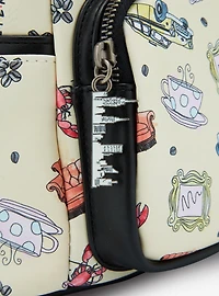 Loungefly Friends Icons Allover Print Mini Backpack