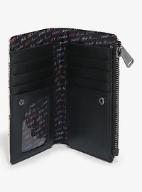 Loungefly Friends Icons Allover Print Wallet