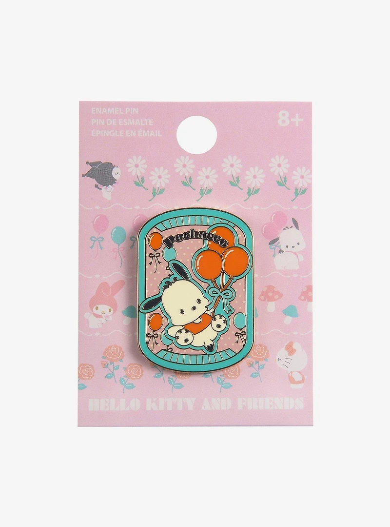 Sanrio Pochacco Retro Enamel Pin — BoxLunch Exclusive