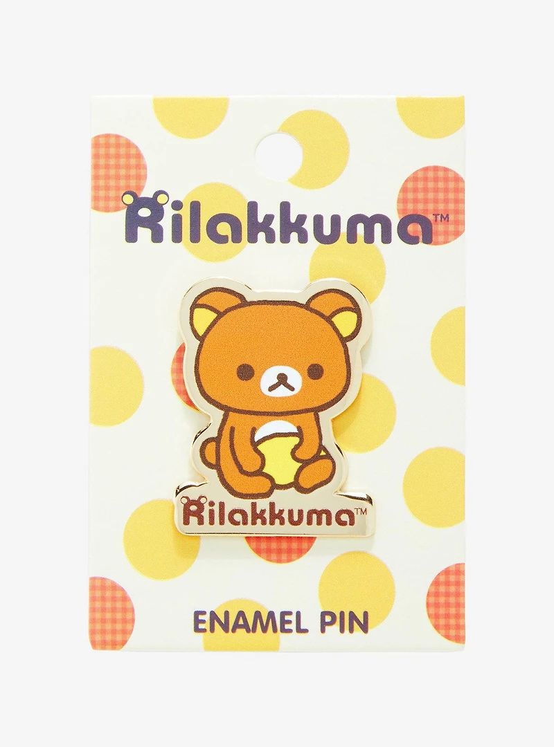 Rilakkuma Portrait Enamel Pin - BoxLunch Exclusive