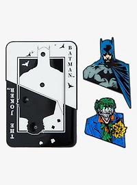DC Comics Batman The Joker Playing Card 3 Piece Enamel Pin — BoxLunch Exclusive