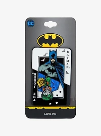 DC Comics Batman The Joker Playing Card 3 Piece Enamel Pin — BoxLunch Exclusive