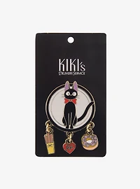 Studio Ghibli® Kiki's Delivery Service Jiji Bakery Dangling Enamel Pin — BoxLunch Exclusive