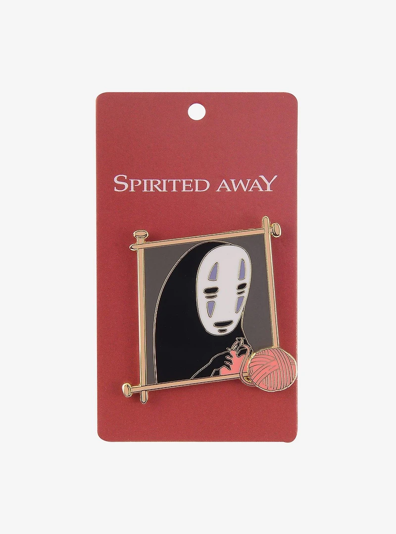 Studio Ghibli® Spirited Away No-Face Yarn Enamel Pin — BoxLunch Exclusive