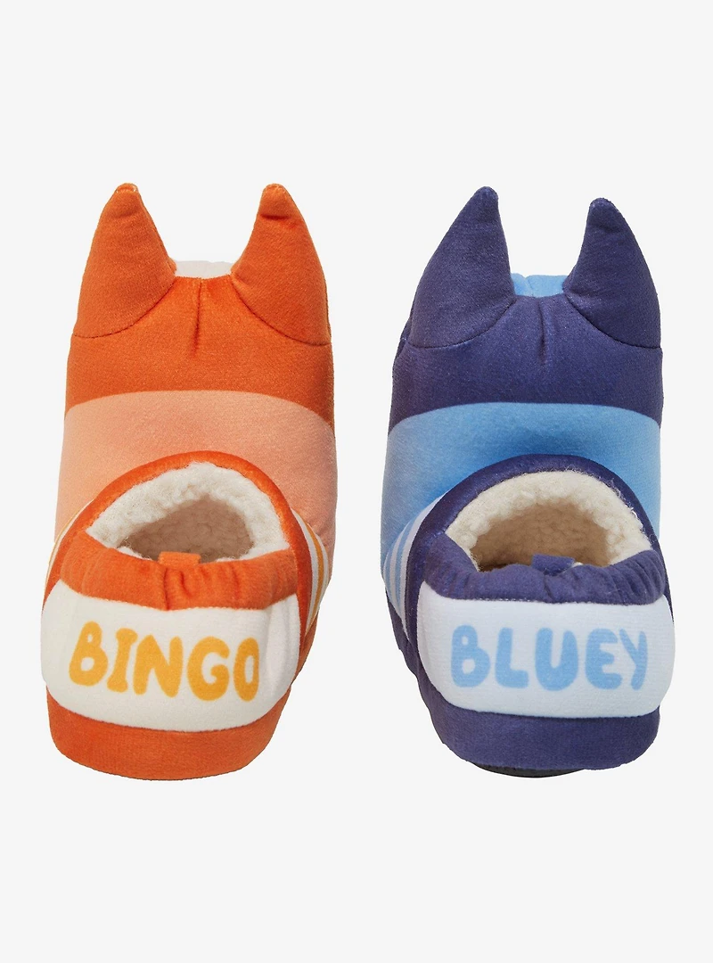 Bluey Bingo & Figural Plush Toddler Slippers