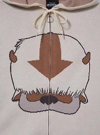 Avatar: The Last Airbender Appa Women's Zip Knit Hoodie — BoxLunch Exclusive