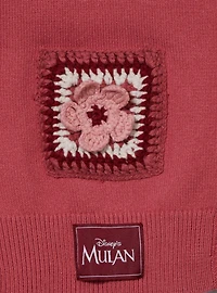 Disney Mulan Cherry Blossom Crochet Women's Plus Cardigan — BoxLunch Exclusive