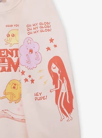 Adventure Time Multi-Character Doodle Crewneck — BoxLunch Exclusive