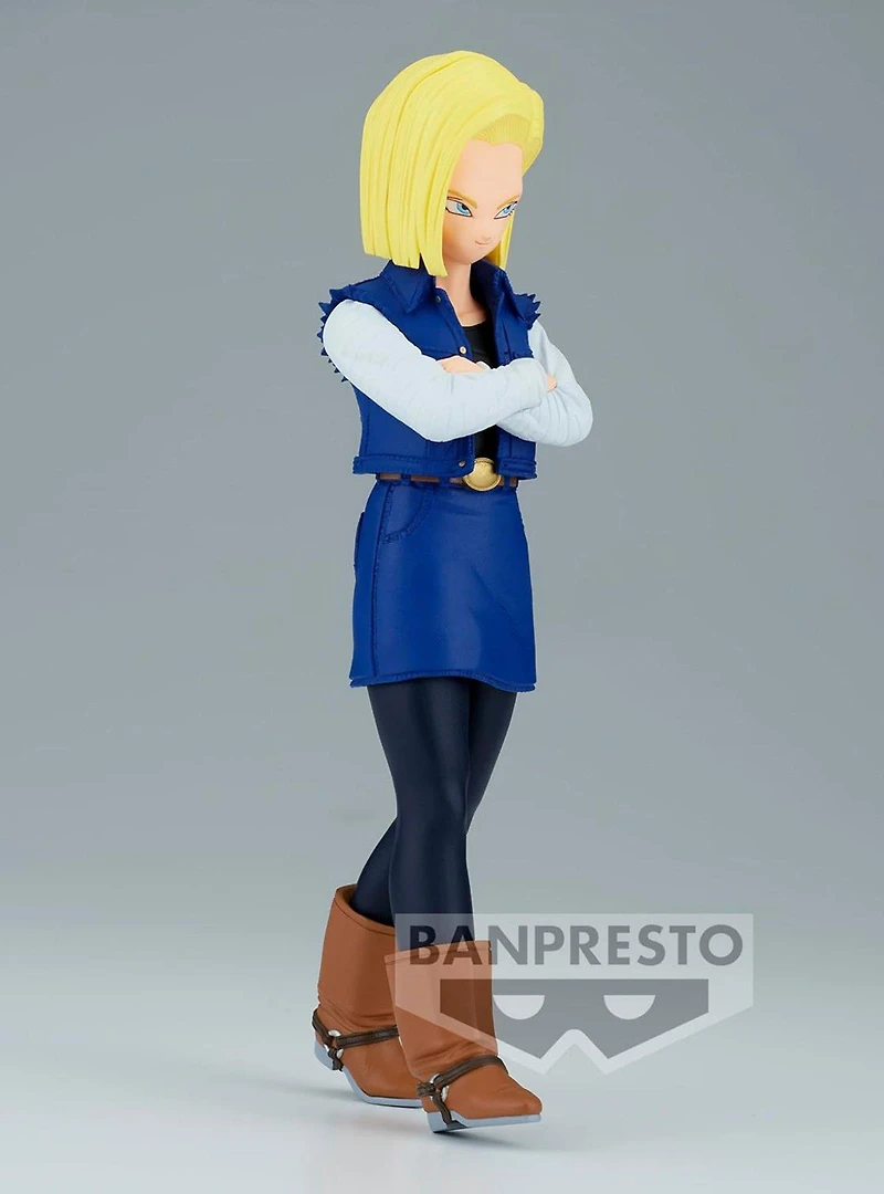 Banpresto Dragon Ball Z Solid Edge Works Android 18 Figure