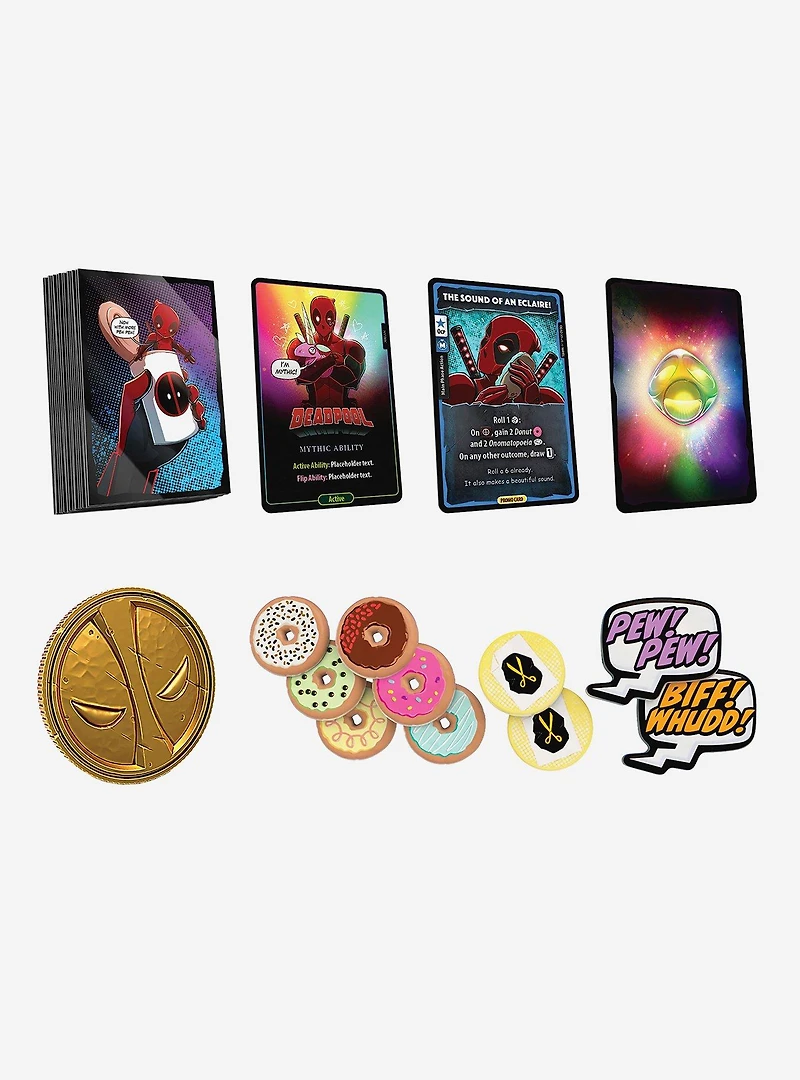 Marvel Dice Throne Game Deadpool Expansion