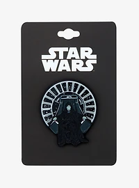 Star Wars Emperor Palpatine Spinning Enamel Pin — BoxLunch Exclusive