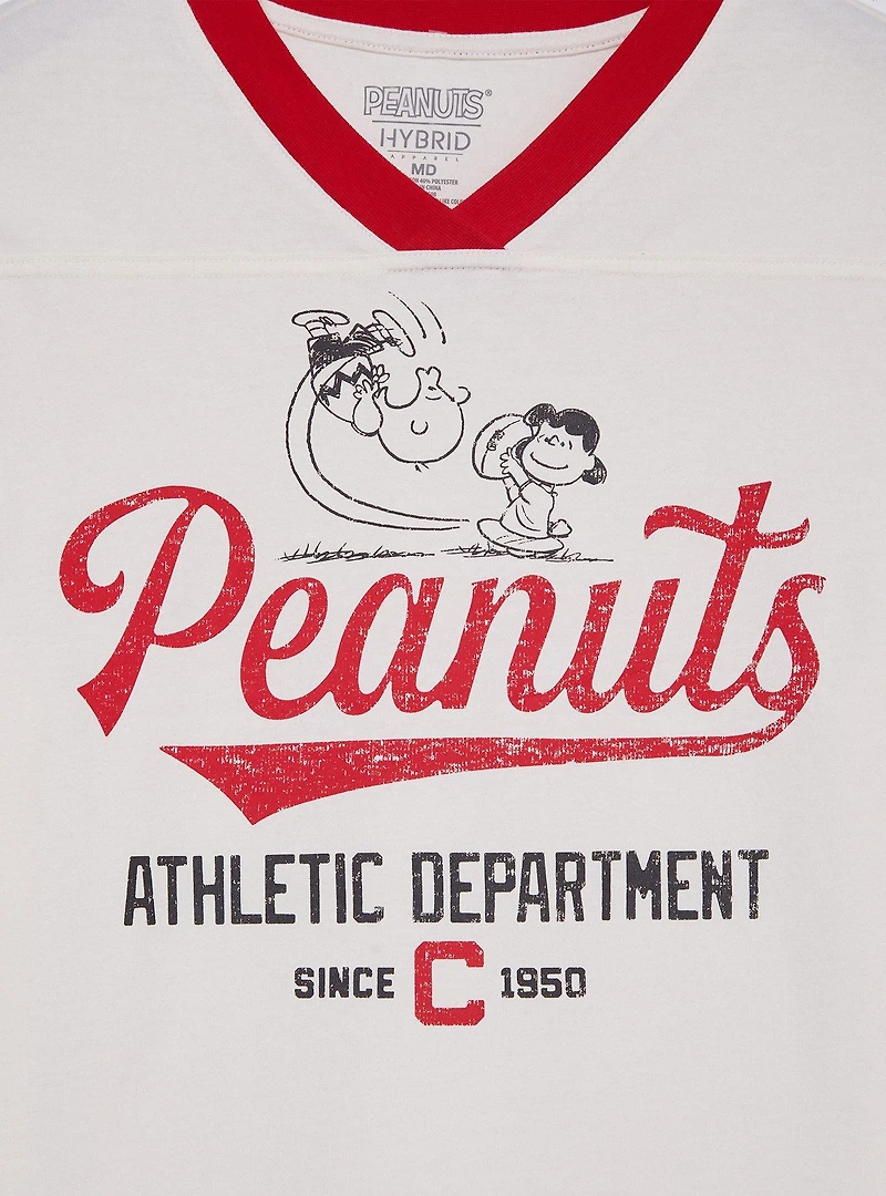 Peanuts Athletic Department Women's Football T-Shirt - BoxLunch Exclusive