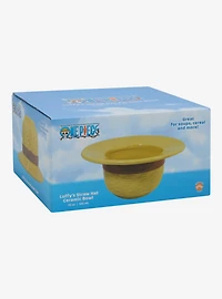One Piece Luffy's Straw Hat Figural Ceramic Bowl