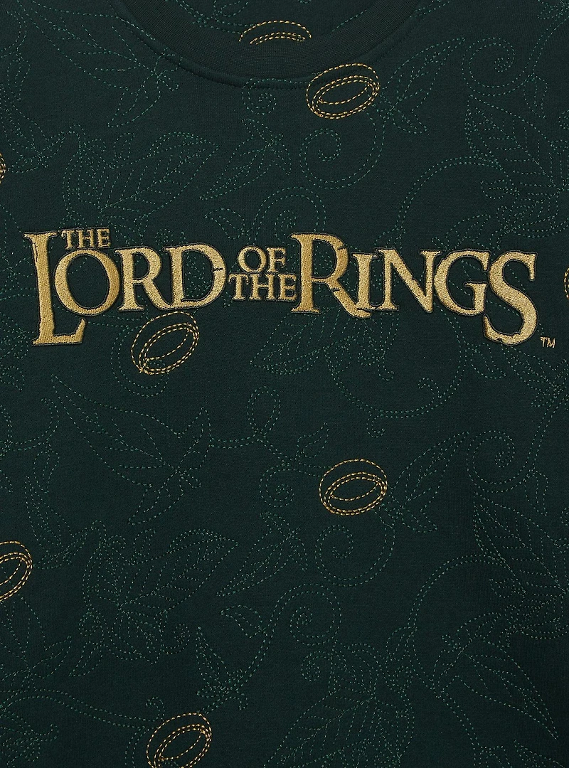 the Lord of Rings Embroidered Title Crewneck — BoxLunch Exclusive