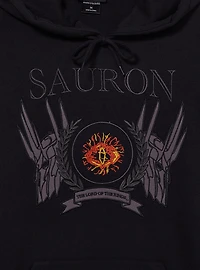 the Lord of Rings Eye Sauron Crest Embroidered Hoodie — BoxLunch Exclusive