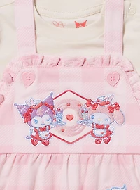 Sanrio My Melody & Kuromi Diner Infant Overall T-Shirt Set - BoxLunch Exclusive