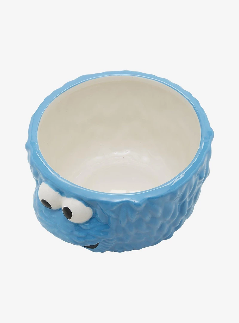 Sesame Street Cookie Monster Figural Bowl