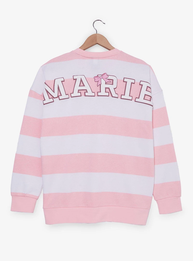 Our Universe Disney The Aristocats Marie Striped Crewneck - BoxLunch Exclusive