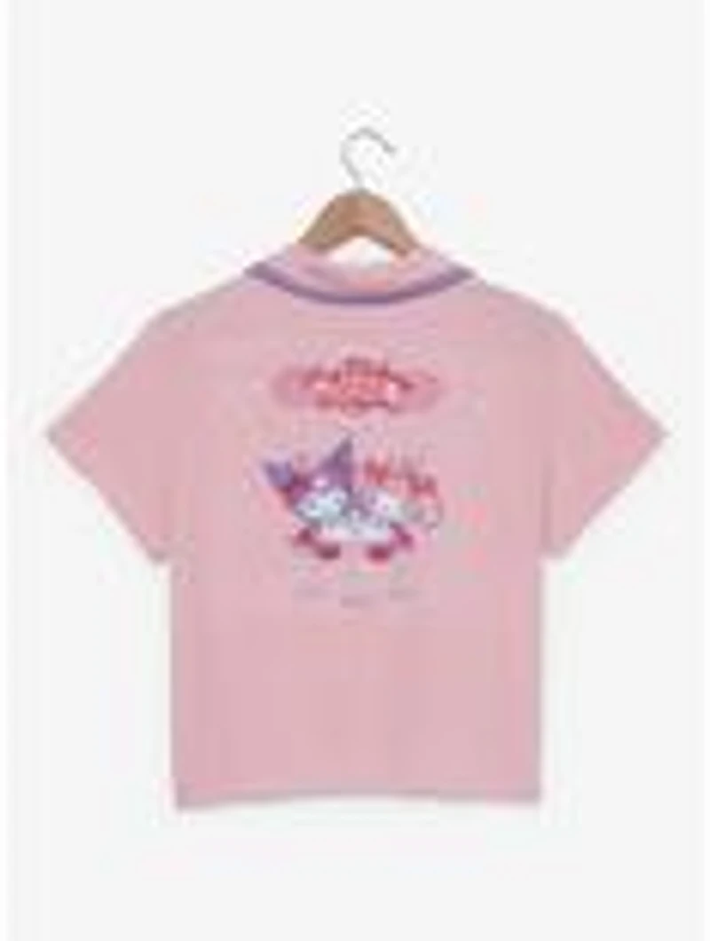 Sanrio My Melody Diner Women's Cropped Woven Button-Up - BoxLunch Exclusive