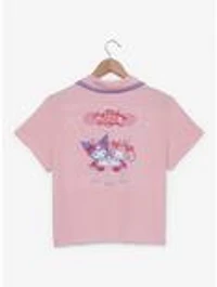 Sanrio My Melody Diner Women's Cropped Woven Button-Up - BoxLunch Exclusive