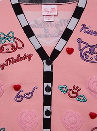 Sanrio My Melody & Kuromi Diner Icons Women's Cardigan - BoxLunch Exclusive