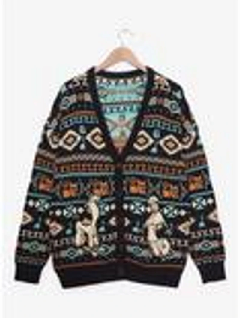 Disney The Emperor's New Groove Kuzco Llama Pattern Women's Cardigan — BoxLunch Exclusive