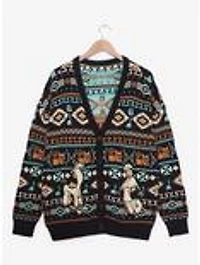Disney The Emperor's New Groove Kuzco Llama Pattern Women's Cardigan — BoxLunch Exclusive