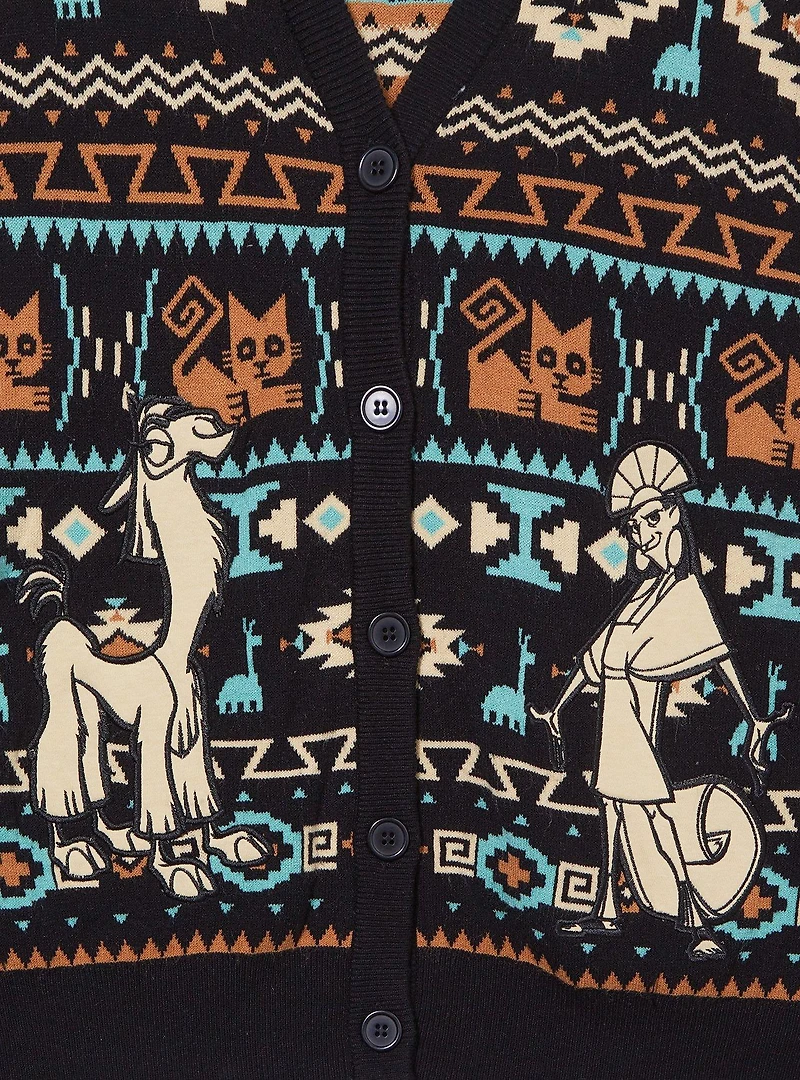 Disney The Emperor's New Groove Kuzco Llama Pattern Women's Cardigan — BoxLunch Exclusive