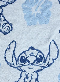 Disney Lilo & Stitch Hibiscus Stitch Feather Knit Throw