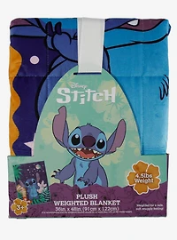 Disney Lilo & Stitch Tropical Space Weighted Blanket