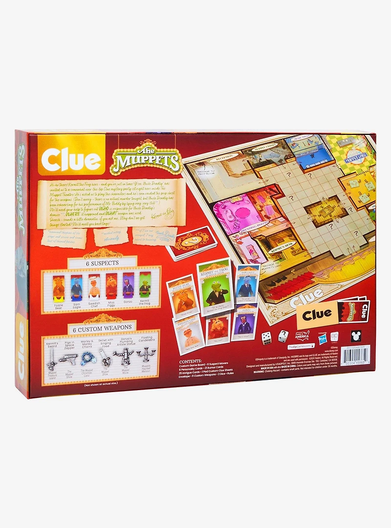 The Muppets Clue Board Game