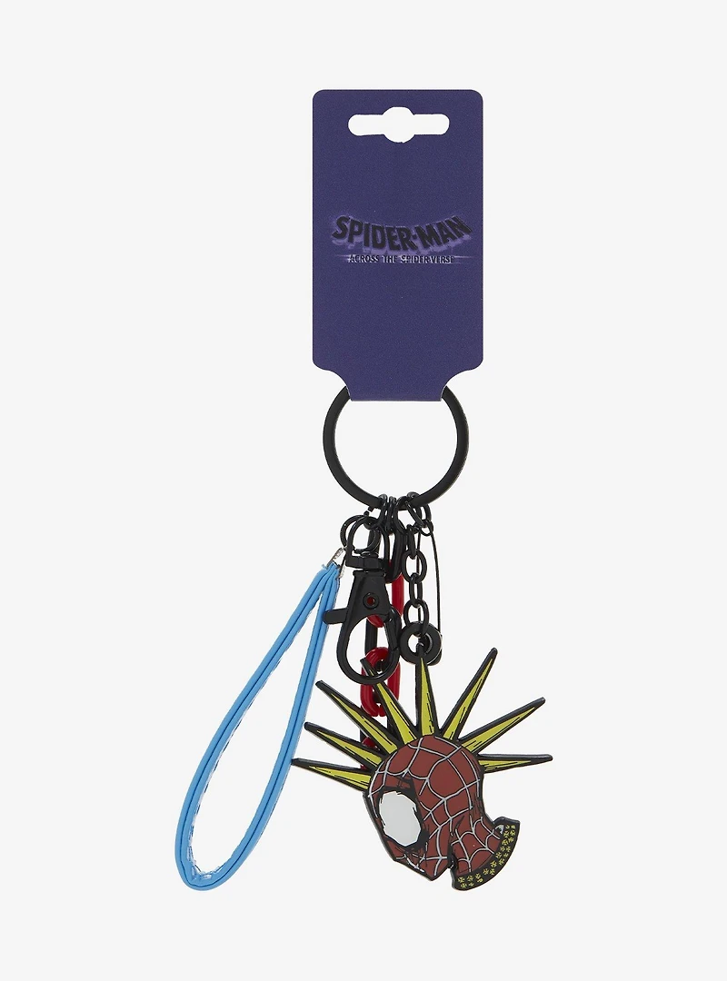 Marvel Spider-Man: Across the Spider-Verse Spider-Punk Multi-Charm Keychain