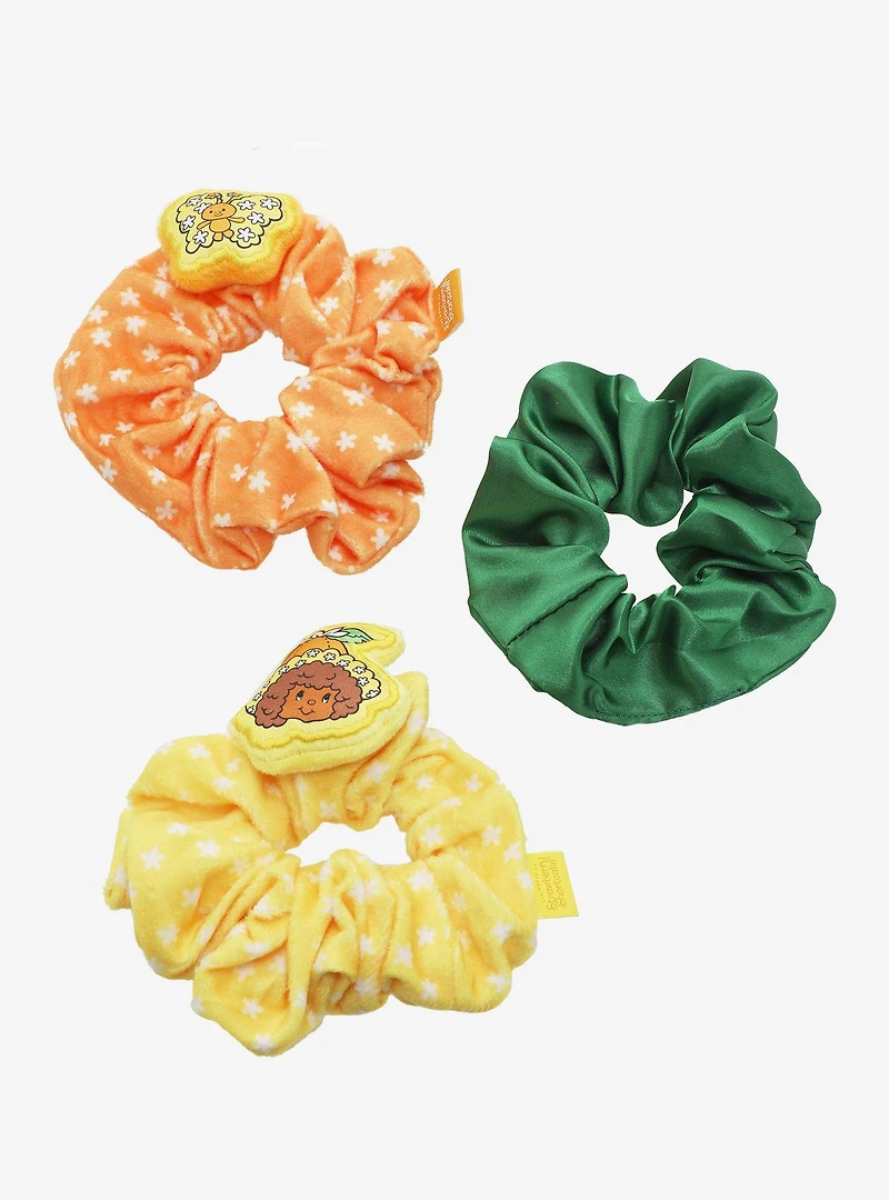 Strawberry Shortcake Orange Blossom and Marmalade Scrunchy Set