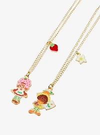 Strawberry Shortcake Orange Blossom and Strawberry Shortcake Bestie Necklace Set