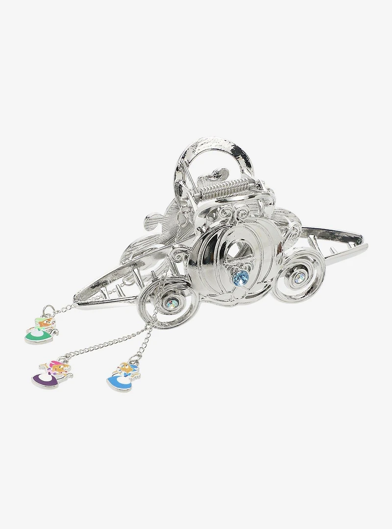 Disney Cinderella Carriage Claw Clip with Charms