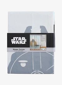 Star Wars Millennium Falcon Scenic Shower Curtain