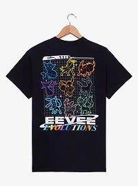 Pokémon Eevee Evolutions Tonal Portrait T-Shirt - BoxLunch Exclusive