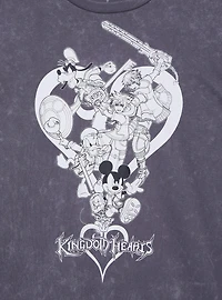 Disney Kingdom Hearts Characters Layered Long Sleeve T-Shirt — BoxLunch Exclusive