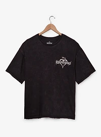 Kingdom Hearts Logo Mineral Wash T-Shirt - BoxLunch Exclusive