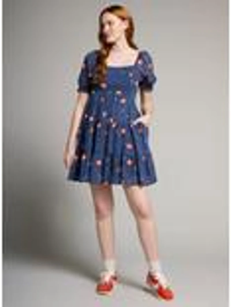 Her Universe Studio Ghibli® Howl's Moving Castle Calcifer Starry Dress — BoxLunch Exclusive