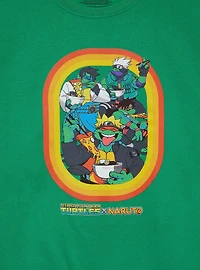 Naruto Shippuden x Teenage Mutant Ninja Turtles Group Portrait Crewneck — BoxLunch Exclusive