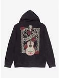 Disney Pixar Coco Floral Guitar Zipperd Hoodie - BoxLunch Exclusive