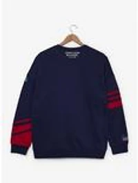 Disney Mickey and Friends Ski Striped Crewneck - BoxLunch Exclusive