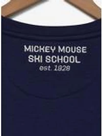 Disney Mickey and Friends Ski Striped Crewneck - BoxLunch Exclusive