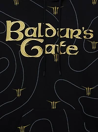 Baldur's Gate 3 Allover Print Hoodie - BoxLunch Exclusive