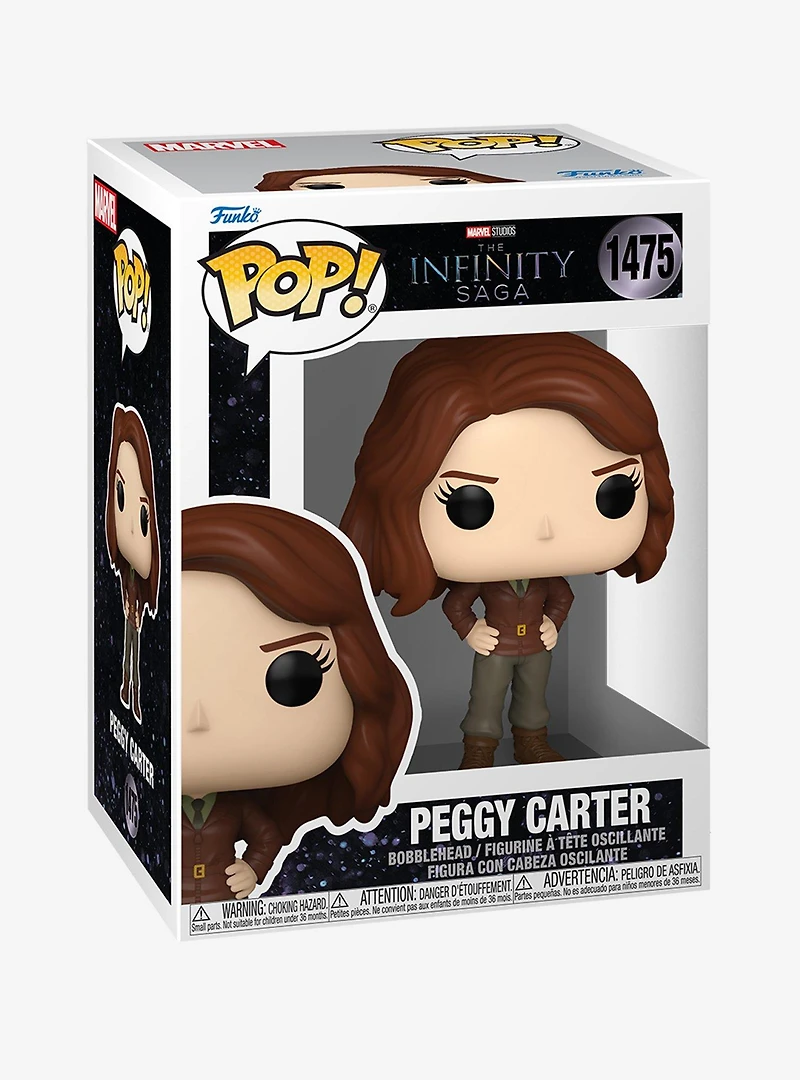 Funko Pop! Marvel The Infinity Saga Peggy Carter Vinyl Figure