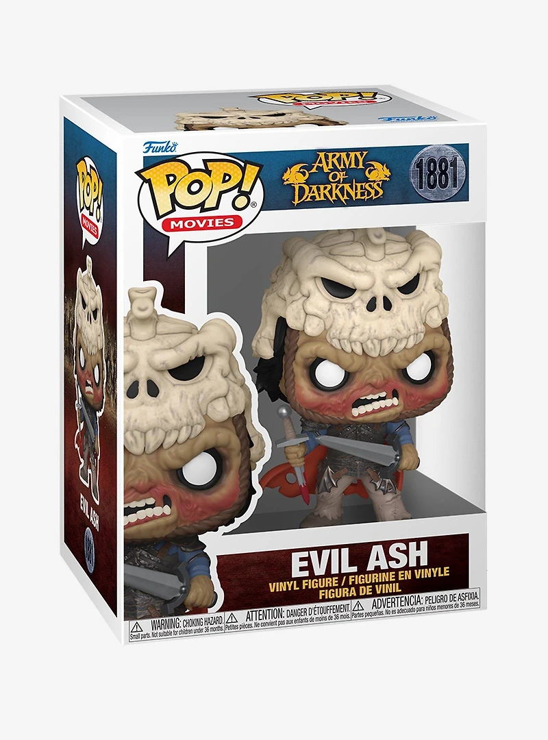 Funko Pop! Movies Army of Darkness Evil Ash Vinyl Figure