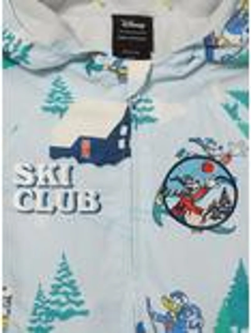 Disney Mickey and Friends Ski Club Allover Print Toddler Windbreaker Jacket — BoxLunch Exclusive