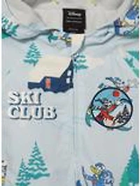 Disney Mickey and Friends Ski Club Allover Print Toddler Windbreaker Jacket — BoxLunch Exclusive